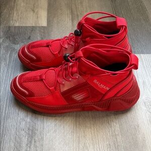 BALMAIN BASKET SNEAKERS!